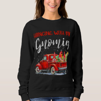 Kerstmis met mijn Gnomen Red Truck Xmas T Trui
