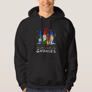 Kerstmis met mijn Gnomies Funny Gnome Xmas familie Hoodie