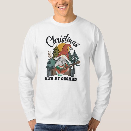 Kerstmis met mijn Gnomies T-shirt (Voorkant)