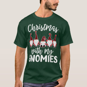 Kerstmis met mijn Gnomies Xmas Holiday Gnomen Pjs T-shirt