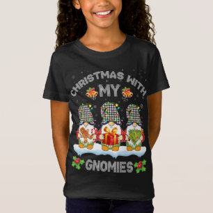 Kerstmis met mijn kabouters familie bijpassende Ke T-shirt