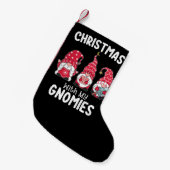 Kerstmis met mijn kabouters vakantie kabouter kleine kerstsok (Voorkant (Hangend))