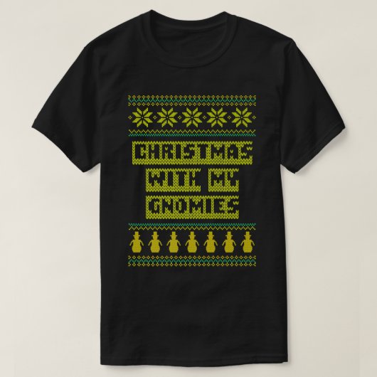 Kerstmis met m'n kerstvrienden t-shirt (Design voorkant)