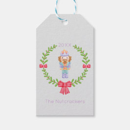 Kerstmis met Notenkraker Cadeaulabel