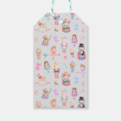 Kerstmis met Notenkraker Cadeaulabel (Achterkant)