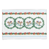 Kerstmis met Nutcrackers Speelgoed Soldier Kussensloop (Voorkant-Rechts)