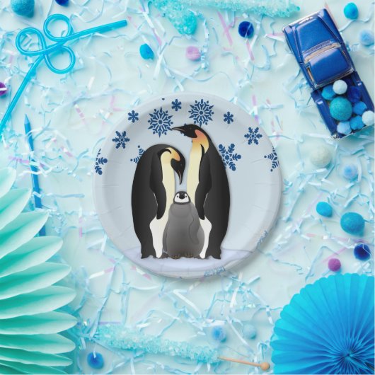 Kerstmis met papieren borden papieren bordje (Feest)