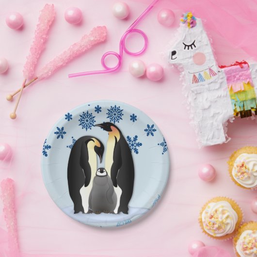 Kerstmis met papieren borden papieren bordje (Feest)