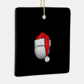 Kerstmis met Pet kerstmis met  Keramisch Ornament (Rechts)