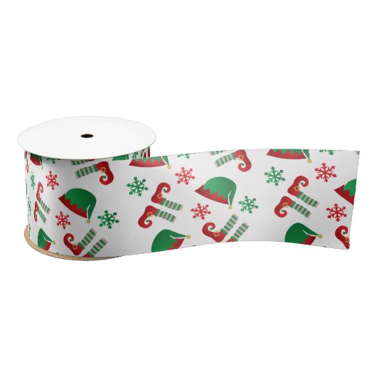 Kerstmis met Pet Pattern Red Green Lint (Spoel)