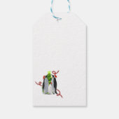 Kerstmis met Pinguïns Cadeaulabel (Achterkant)