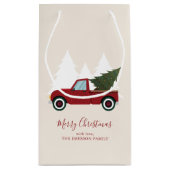 Kerstmis met Red Truck Klein Cadeauzakje (Achterkant)