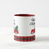  Kerstmis met Red Truck Mok (Midden)