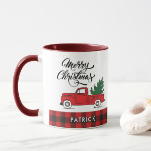 Kerstmis met Red Truck Mok