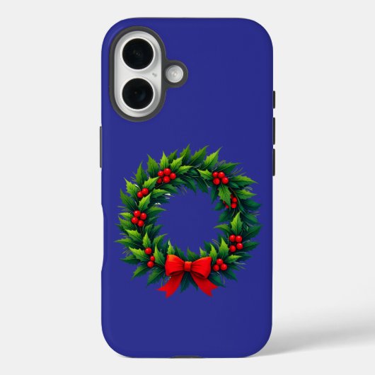 Kerstmis met rode boe Case-Mate iPhone case (Achterkant)