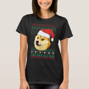 Kerstmis met sjiiba in de kerstman met lelijke zwe t-shirt