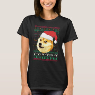Kerstmis met sjiiba in de kerstman met lelijke zwe t-shirt