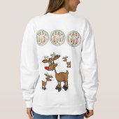 Kerstmis met sweatshirt (Achterkant)
