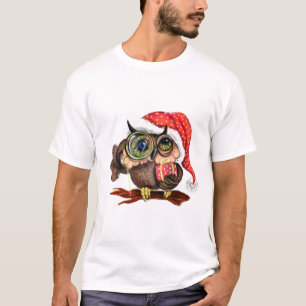 Kerstmis met T-Shirt Baby Owl Gift - Fun