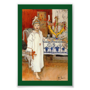 Kerstmis met Ulf 1894 Foto Afdruk