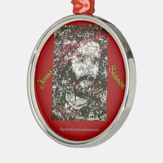 Kerstmis Metalen Ornament (Links)