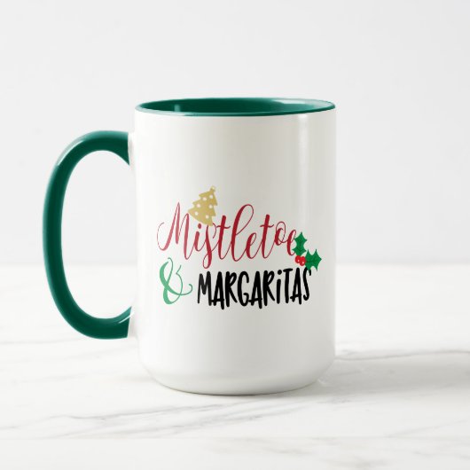 Kerstmis, Mistletoe en Margaritas, Xmas Cheer Fun Mok (Links)