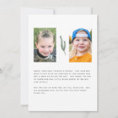 Kerstmis - Moderne, kleurrijke multi-foto (Achterkant)