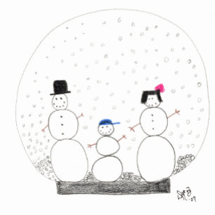 Kerstmis - Moge je een familie van dichtbij ervare Kaart