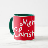 kerstmis mok (Voorkant links)