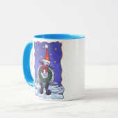 Kerstmis Mok (Voorkant links)