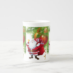 Kerstmis Mok, kerstman Porselein Kop