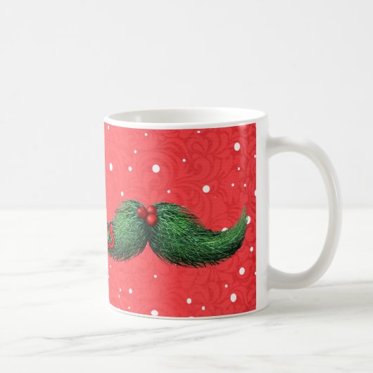 Kerstmis Mok met Mustache en Kerst met Merry (Rechts)