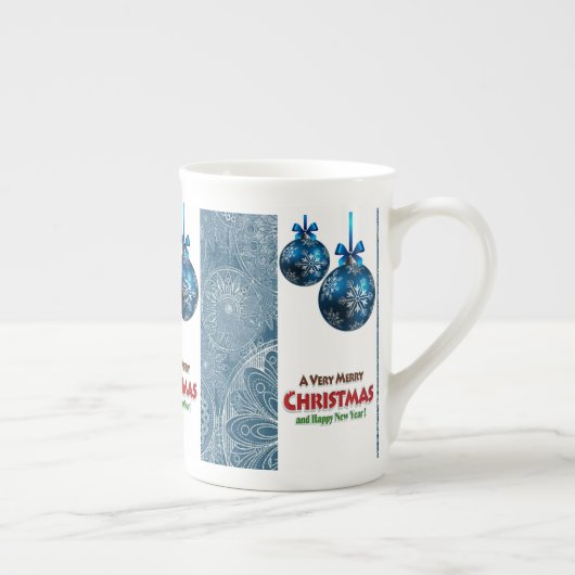 Kerstmis Mok, prettige kerst Porselein Kop (Rechts)