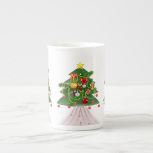 Kerstmis Mok, prettige kerst Porselein Kop