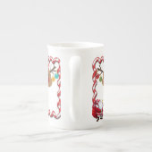 Kerstmis Mok, prettige kerst Porselein Kop (Achterkant)