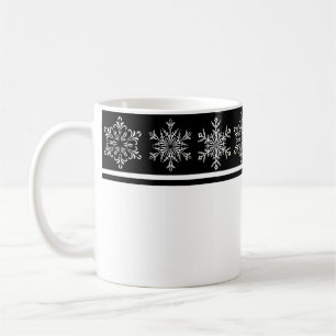 Kerstmis-Mok-Snowflakes Koffiemok