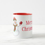 Kerstmis Mok-Snowman Mok (Midden)