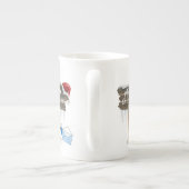 Kerstmis, Mok Snowman, prettige kerst (Achterkant)