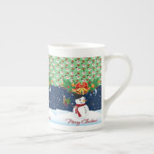 Kerstmis, Mok Snowman, prettige kerst (Rechts)