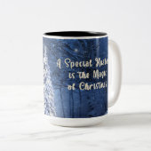 Kerstmis Mok voor de echtgenoot (Voorkant rechts)