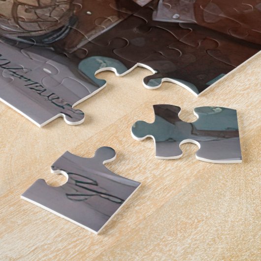 Kerstmis Muis Puzzel Legpuzzel (Zijkant)