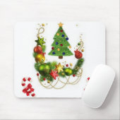 Kerstmis Muismat (Met muis)
