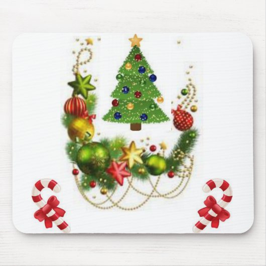 Kerstmis Muismat (Voorkant)