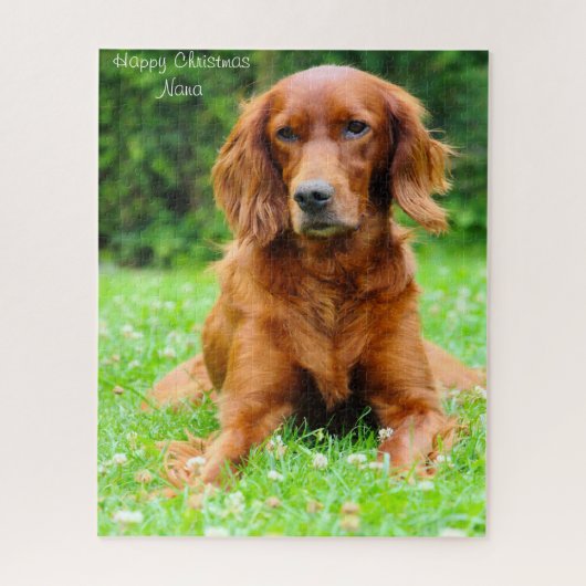 Kerstmis Nana. Legpuzzel (Verticaal)