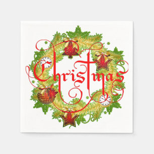 kerstmis Napkins Servet