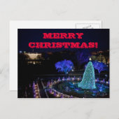 Kerstmis Nat'l Tree - Briefkaart (Voorkant / Achterkant)