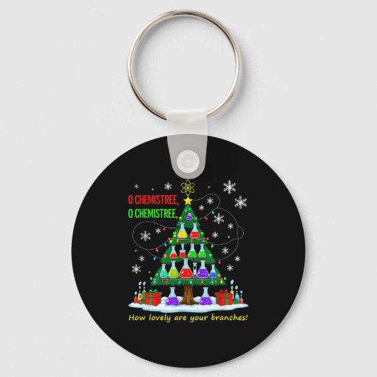 Kerstmis Natuurkunde Docent 67 Meme Kerstman Oh Sc Sleutelhanger (Voorkant)