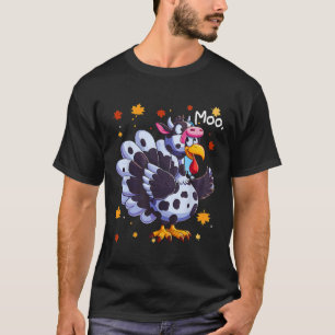 Kerstmis Nep Kalkoen Loet Koekoe Kop Grappige Herf T-shirt