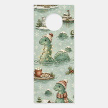 Kerstmis Nessie Loch Ness Monster Gezellig Cryptid