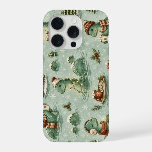 Kerstmis Nessie Loch Ness Monster Gezellig Cryptid iPhone 15 Pro Hoesje